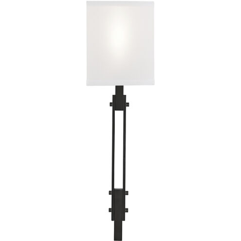 Urban Loft 1 Light 6 inch Burnished Bronze Cover Sconce Wall Light in Bronze Granite, Trestle
